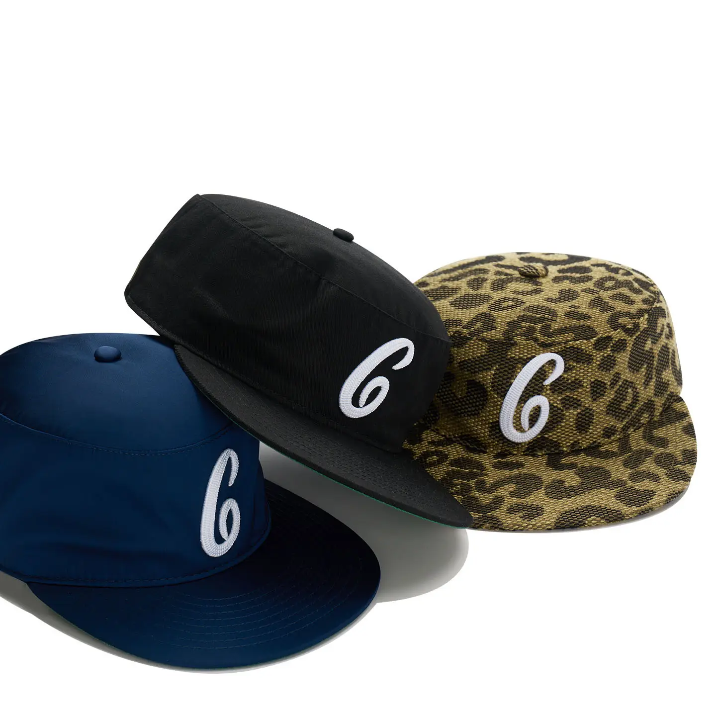 Retro Baseball Cap with Logo Embroidery Military Style