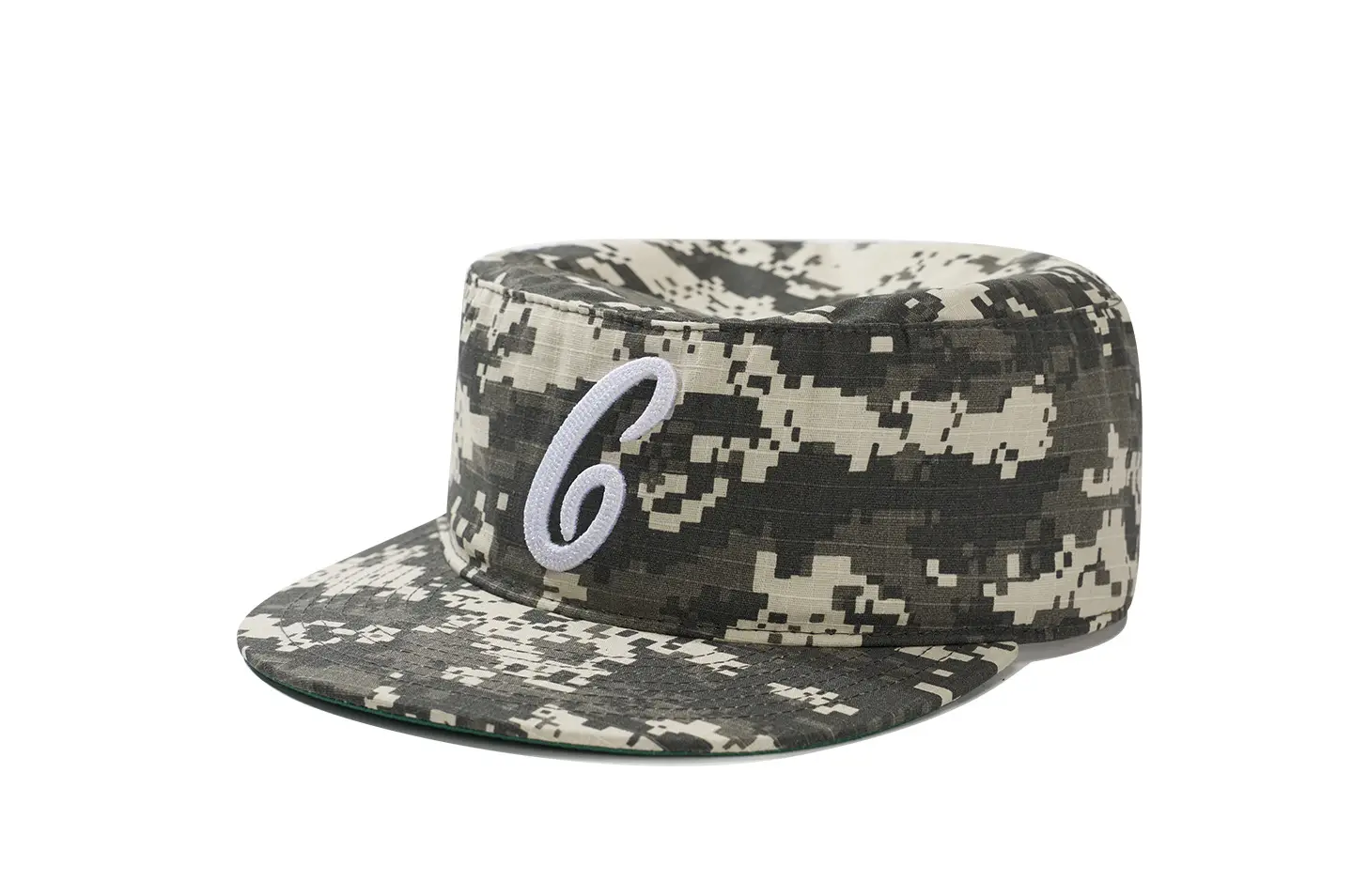 Retro Baseball Cap with Logo Embroidery Military Style — feature 10