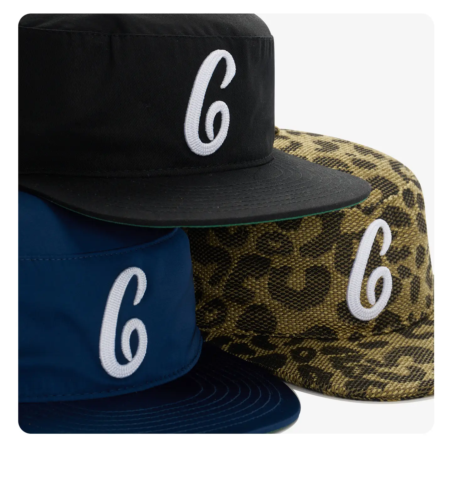 Retro Baseball Cap with Logo Embroidery Military Style — feature 2
