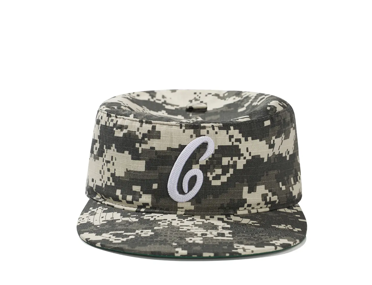 Retro Baseball Cap with Logo Embroidery Military Style — feature 9