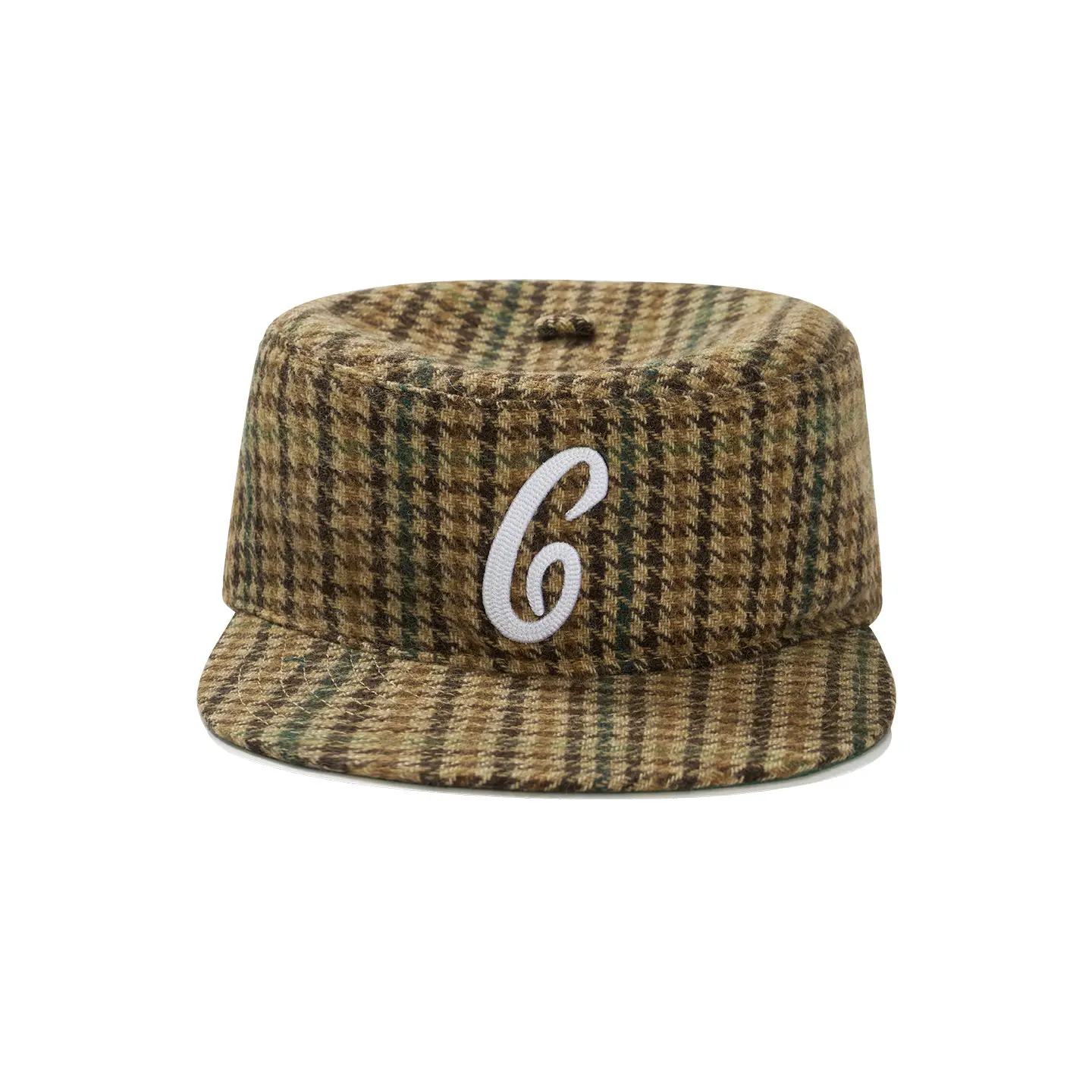 Retro Baseball Cap with Logo Embroidery Military Style
