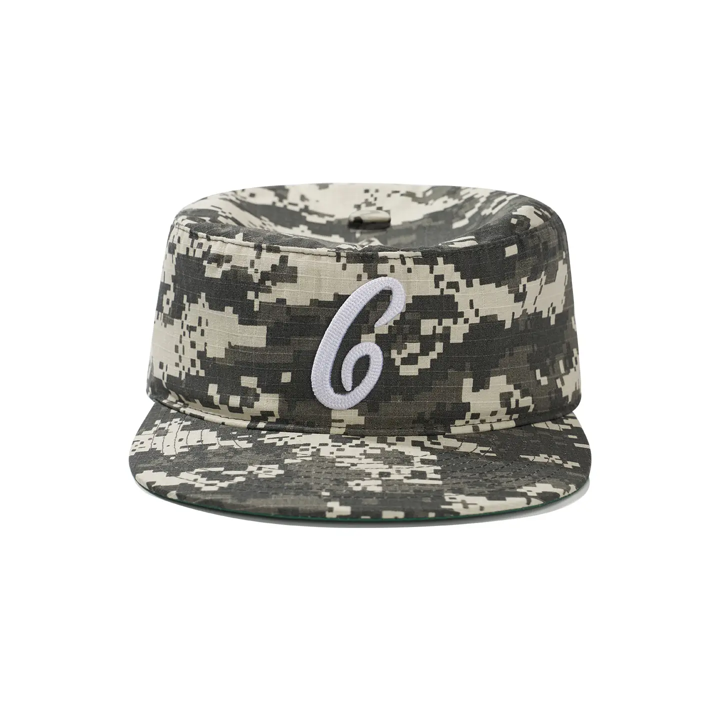 Retro Baseball Cap with Logo Embroidery Military Style