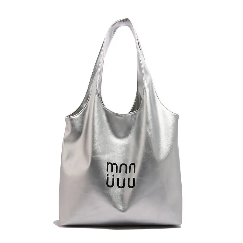 Black Leather Tote Bag for College Students 2026 - Image 8