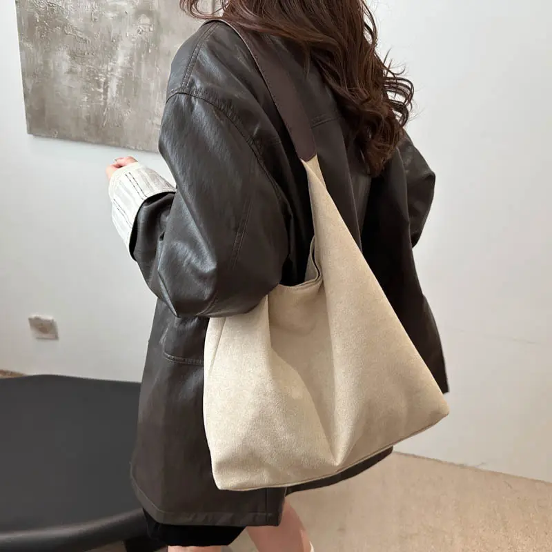 Red Korean Style Shoulder Tote Bag for Women - Image 7