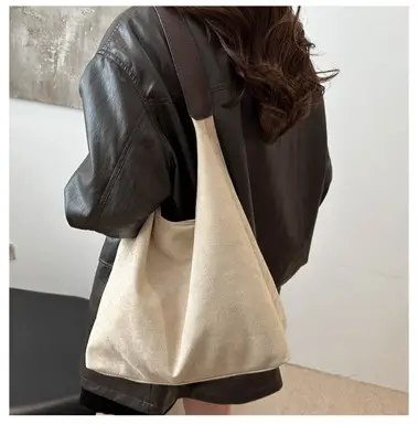 Red Korean Style Shoulder Tote Bag for Women — feature 8