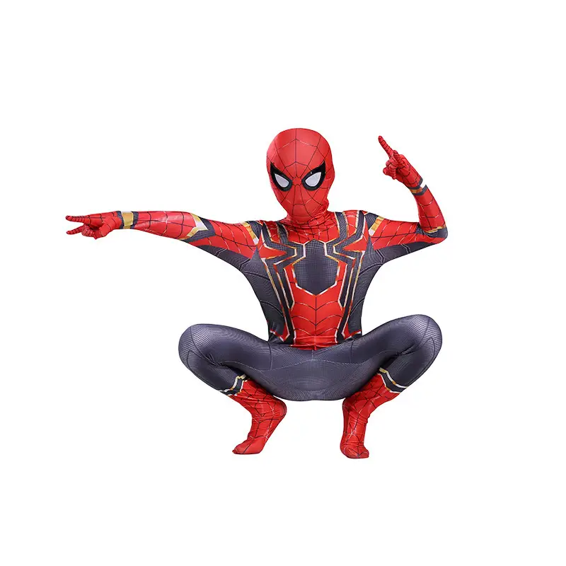 1 Spider-Man Bodysuit Miles Clothes Hero Expedition Adult Kidsren Halloween Costume Cos