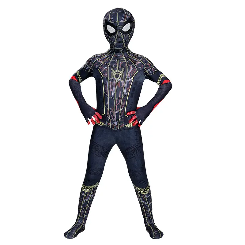 1 Spider-Man Bodysuit Miles Clothes Hero Expedition Adult Kidsren Halloween Costume Cos