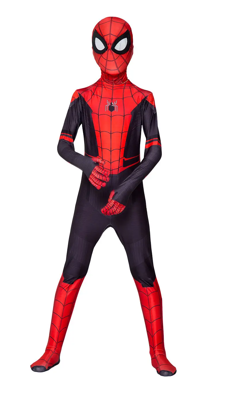 1 Spider-Man Bodysuit Miles Clothes Hero Expedition Adult Kidsren Halloween Costume Cos
