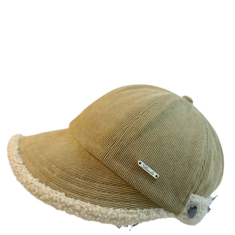 2024 Winter Wool Cap Adjustable Brown Cold Proof - Image 9