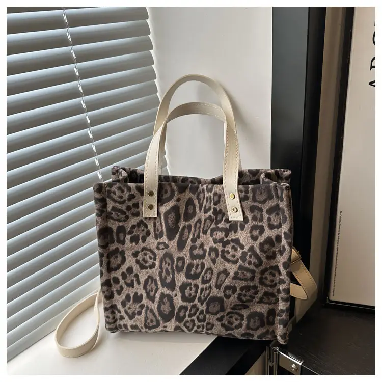 2024 Leopard Print Western Shoulder Bag Large Capacity — feature 11