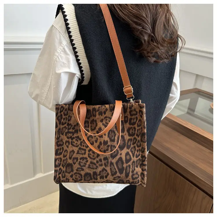 2024 Leopard Print Western Shoulder Bag Large Capacity — feature 22