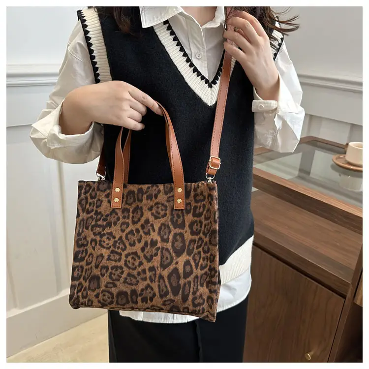 2024 Leopard Print Western Shoulder Bag Large Capacity — feature 23