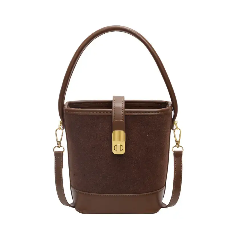 Women's Retro Brown Shoulder Crossbody Bag 2024 - Image 8