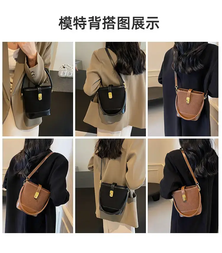 Women's Retro Brown Shoulder Crossbody Bag 2024 — feature 10