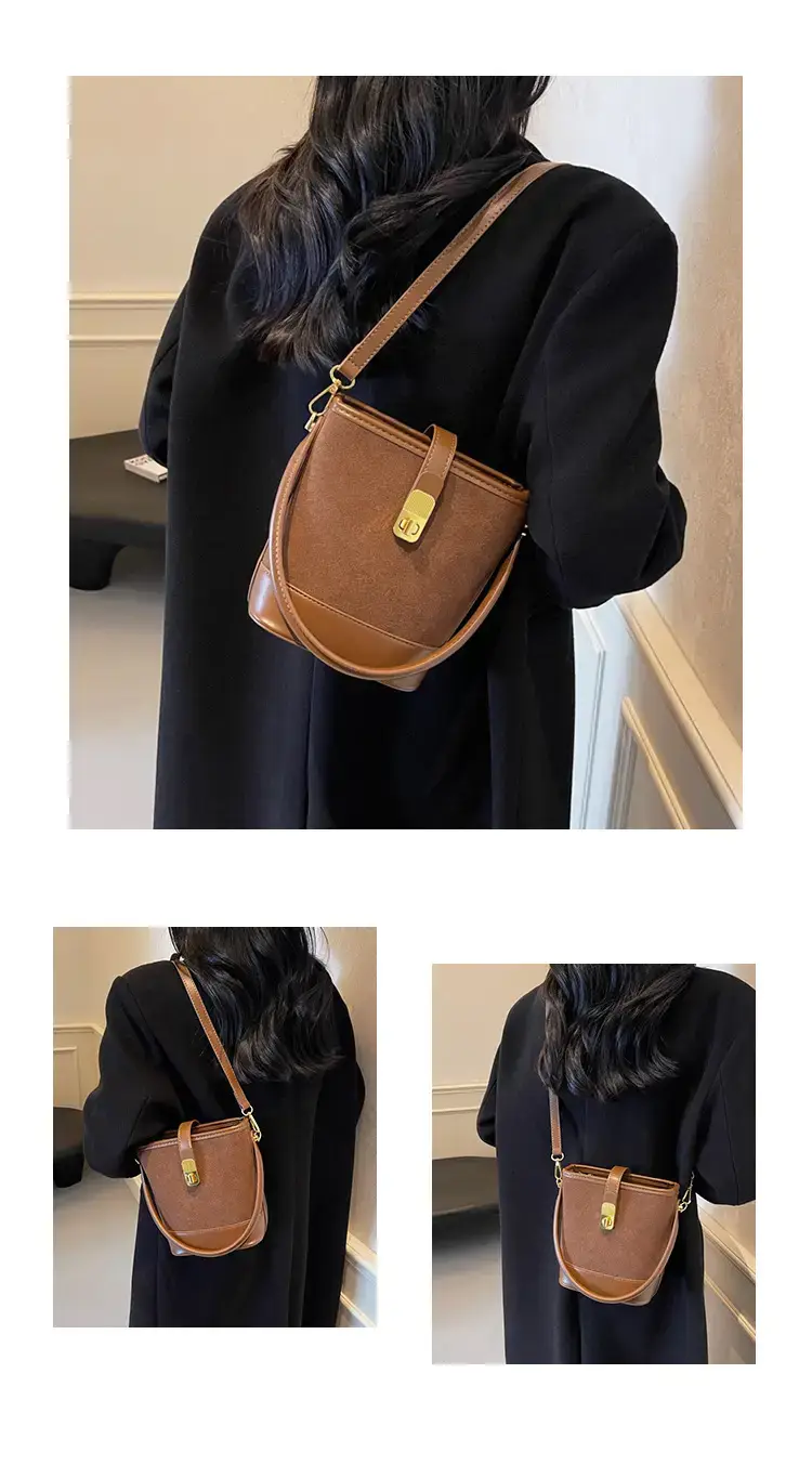 Women's Retro Brown Shoulder Crossbody Bag 2024 — feature 13