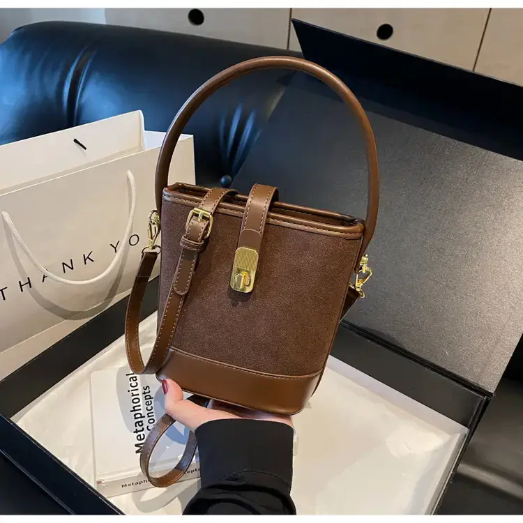 Women's Retro Brown Shoulder Crossbody Bag 2024 — feature 22