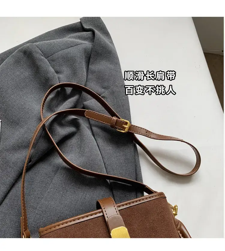 Women's Retro Brown Shoulder Crossbody Bag 2024 — feature 3