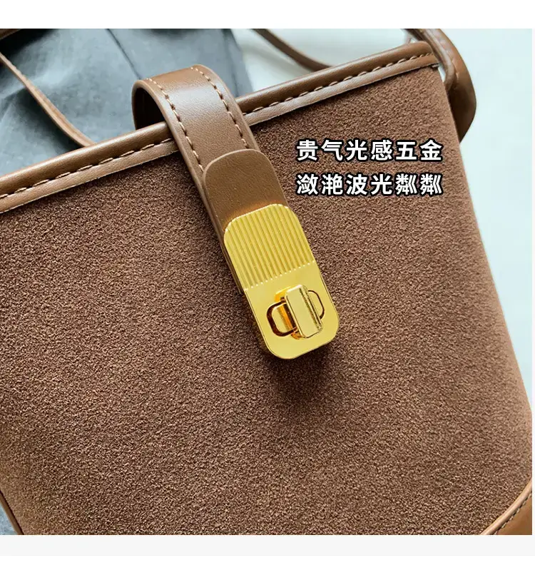 Women's Retro Brown Shoulder Crossbody Bag 2024 — feature 4
