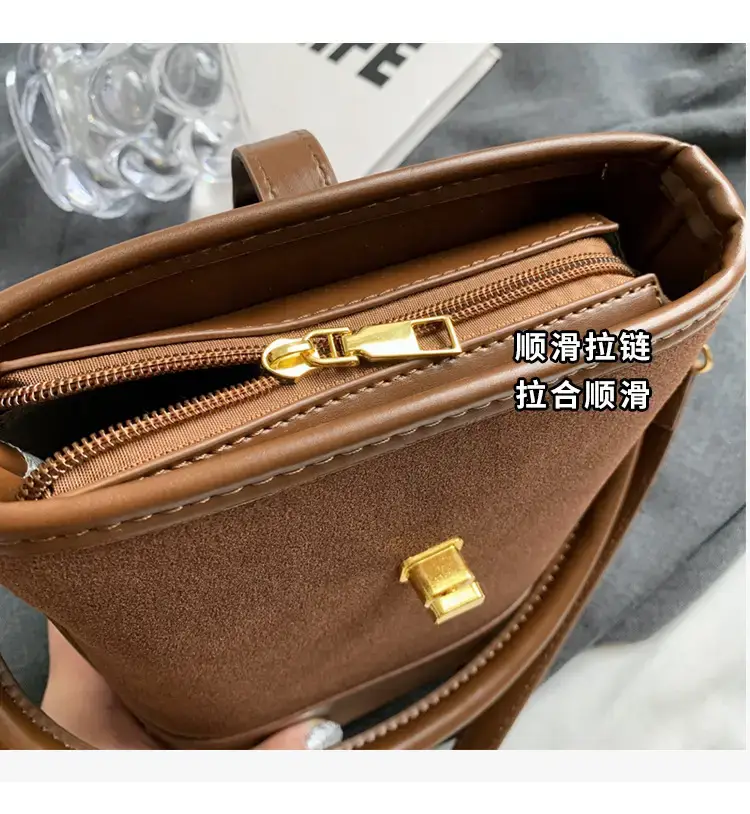 Women's Retro Brown Shoulder Crossbody Bag 2024 — feature 5