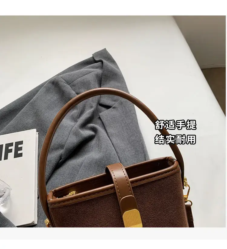 Women's Retro Brown Shoulder Crossbody Bag 2024 — feature 6