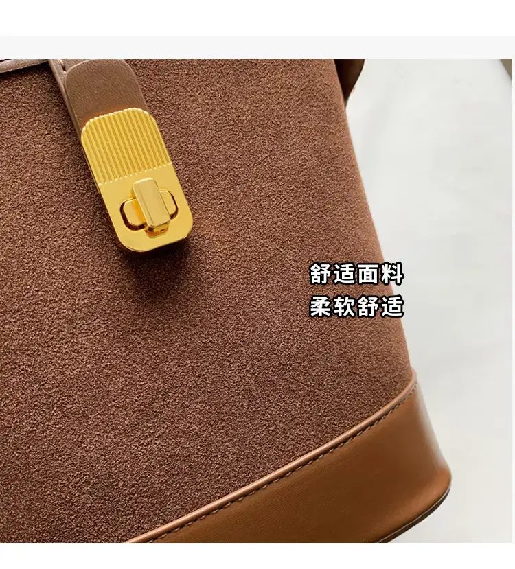 Women's Retro Brown Shoulder Crossbody Bag 2024 — feature 7