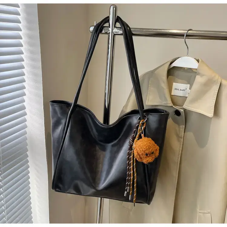 High-end Maillard Shoulder Bag Women Large Capacity Vintage Style — feature 15