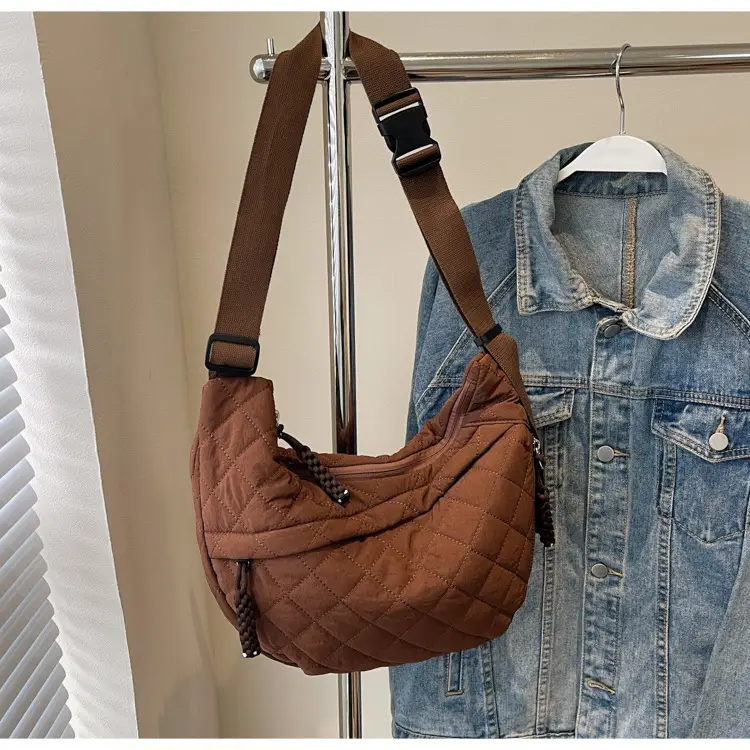 Large Capacity One-Shoulder Quilted Cotton Bag for Women — feature 82