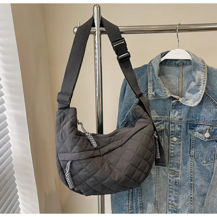 Large Capacity One-Shoulder Quilted Cotton Bag for Women — feature 84