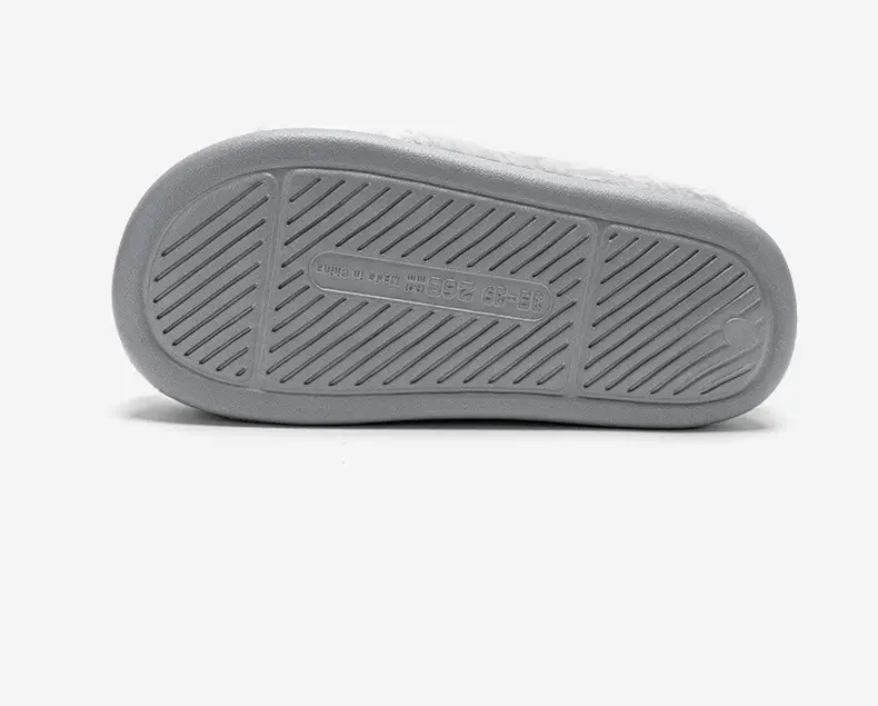 Small Ear Cotton Shoes Men's Winter Indoor Home Non-slip Warm Couple Home Bag with Soft Bottom Winter Wool Slippers for Women — feature 15