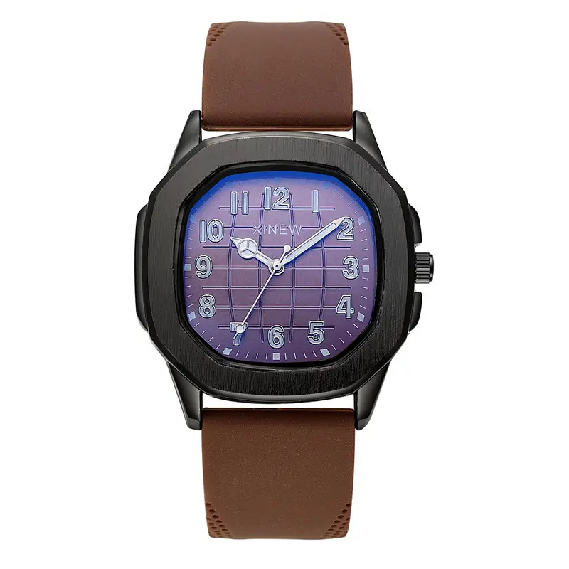 Men Xinew Black Silicone Quartz Watch - Image 12