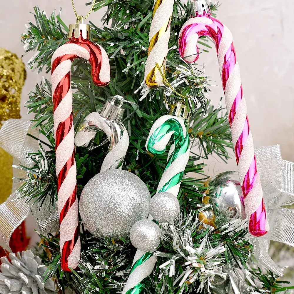 Christmas Candy Cribbons 14x13cm Plastic Decor - Image 7