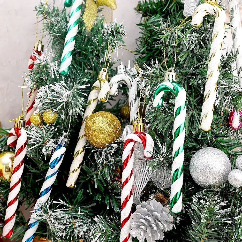Christmas Candy Cribbons 14x13cm Plastic Decor - Image 9