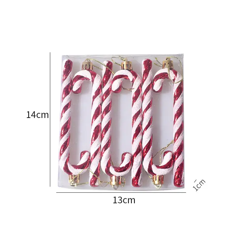 Christmas Candy Cribbons 14x13cm Plastic Decor - Image 2