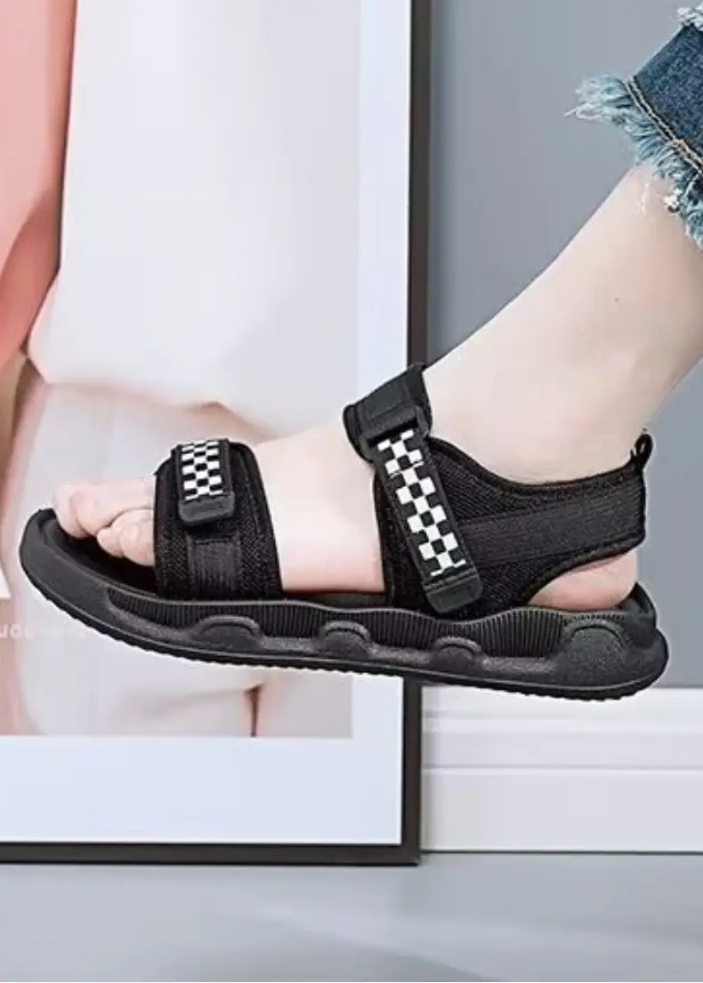 2024 Cross-border Summer New Soft Bottom Sandals and Slippers for Female Students Casual All-match Thick Bottom Beach in stock — feature 3