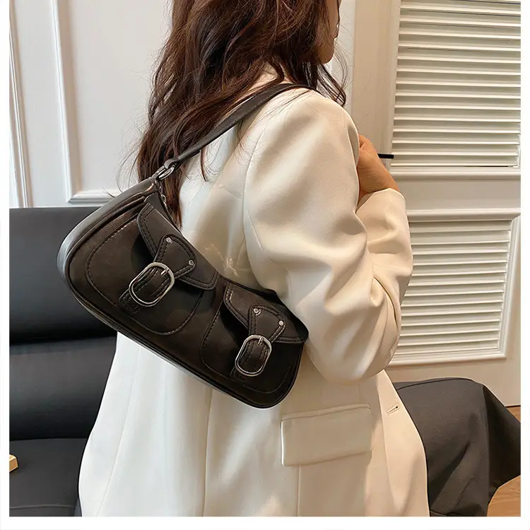 Trendy Crossbody Bag Women Brown 2023 New Autumn Winter — feature 12
