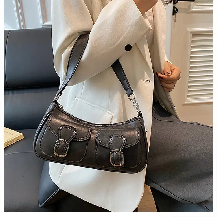 Trendy Crossbody Bag Women Brown 2023 New Autumn Winter — feature 13