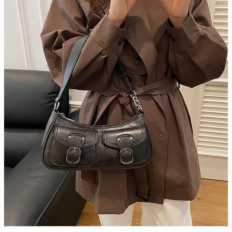 Trendy Crossbody Bag Women Brown 2023 New Autumn Winter — feature 20