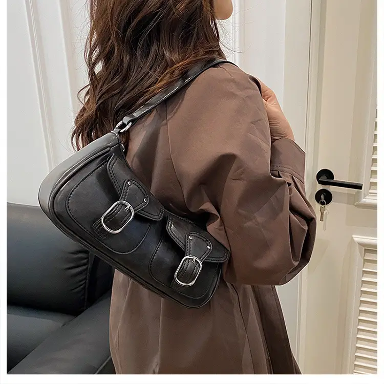 Trendy Crossbody Bag Women Brown 2023 New Autumn Winter — feature 21