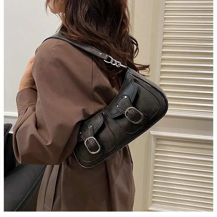 Trendy Crossbody Bag Women Brown 2023 New Autumn Winter — feature 22