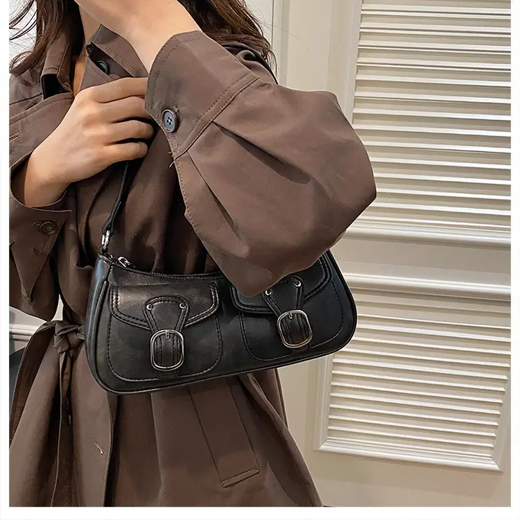 Trendy Crossbody Bag Women Brown 2023 New Autumn Winter — feature 23