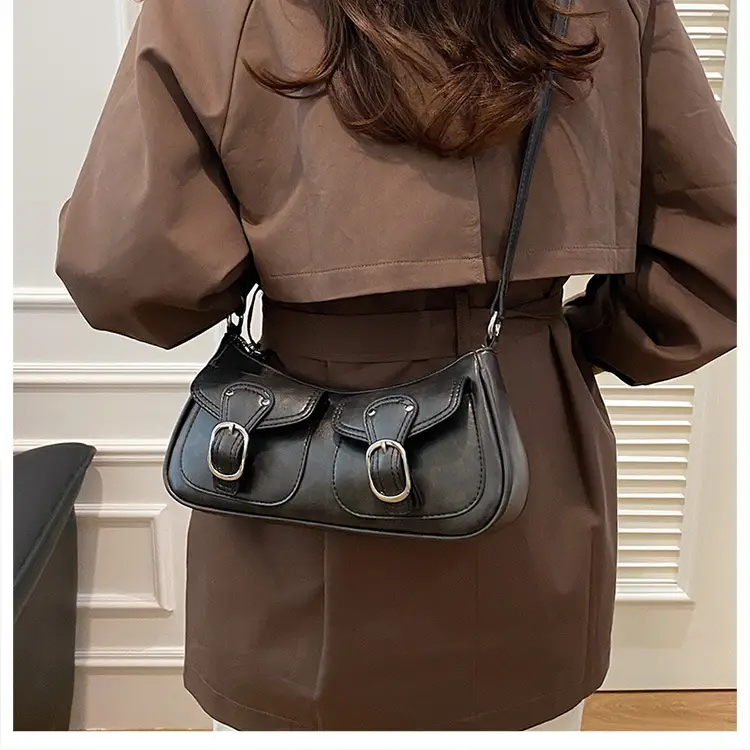 Trendy Crossbody Bag Women Brown 2023 New Autumn Winter — feature 25