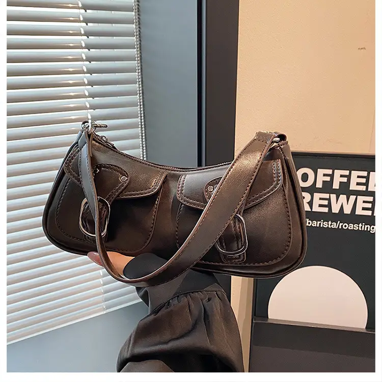 Trendy Crossbody Bag Women Brown 2023 New Autumn Winter — feature 28