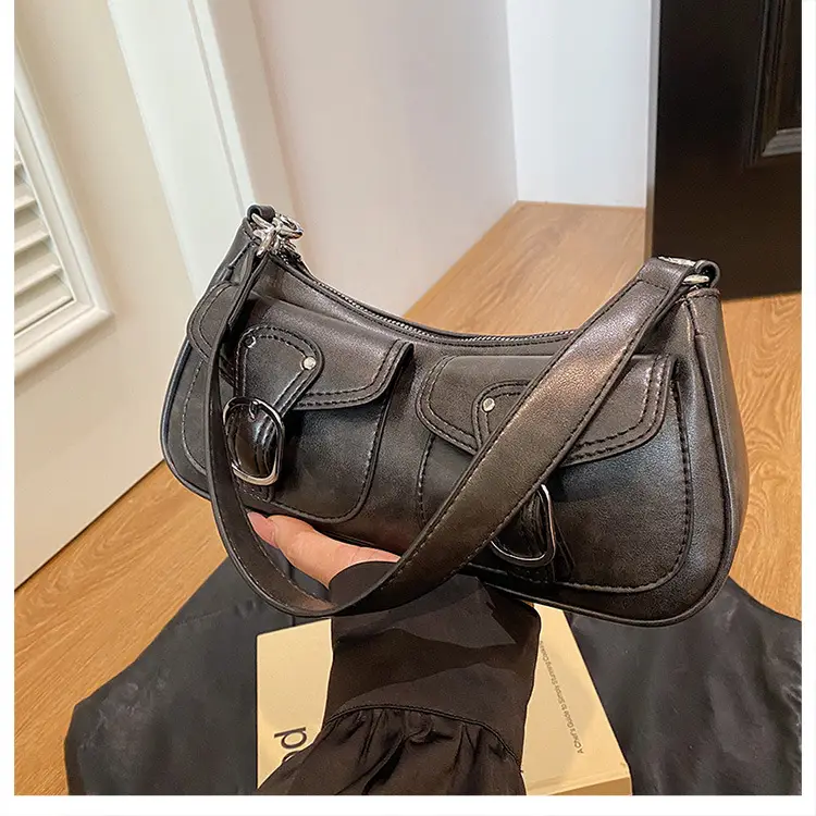 Trendy Crossbody Bag Women Brown 2023 New Autumn Winter — feature 35