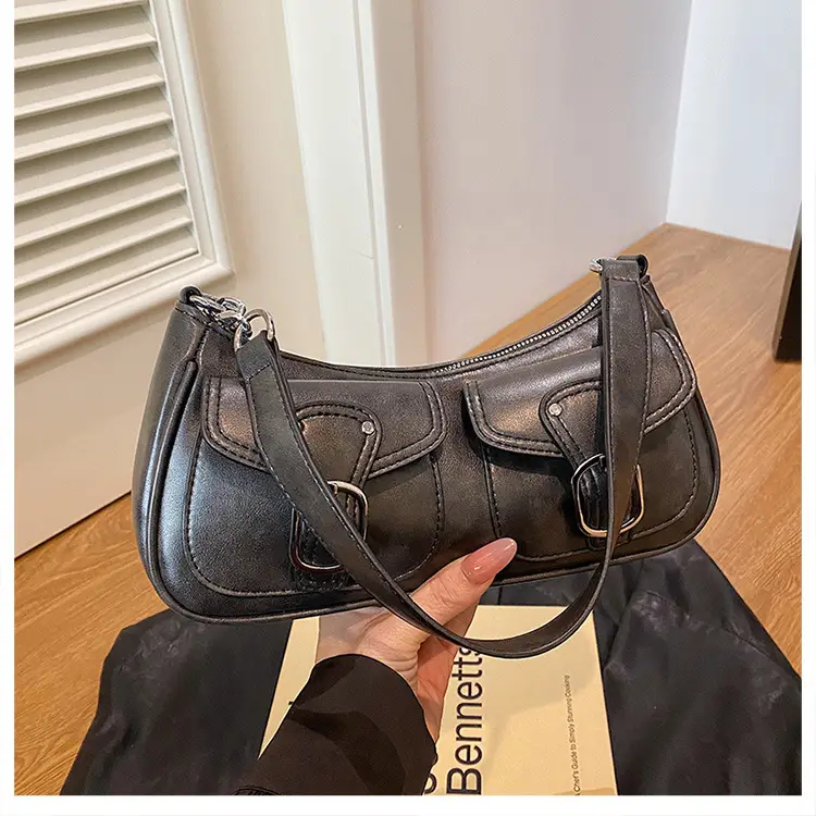 Trendy Crossbody Bag Women Brown 2023 New Autumn Winter — feature 36