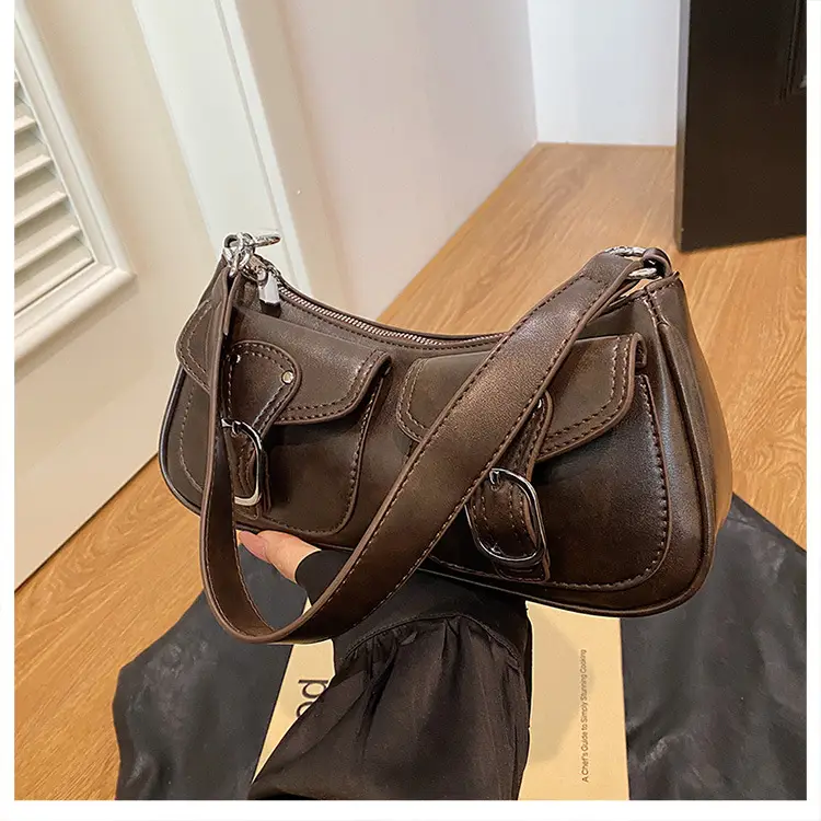 Trendy Crossbody Bag Women Brown 2023 New Autumn Winter — feature 37