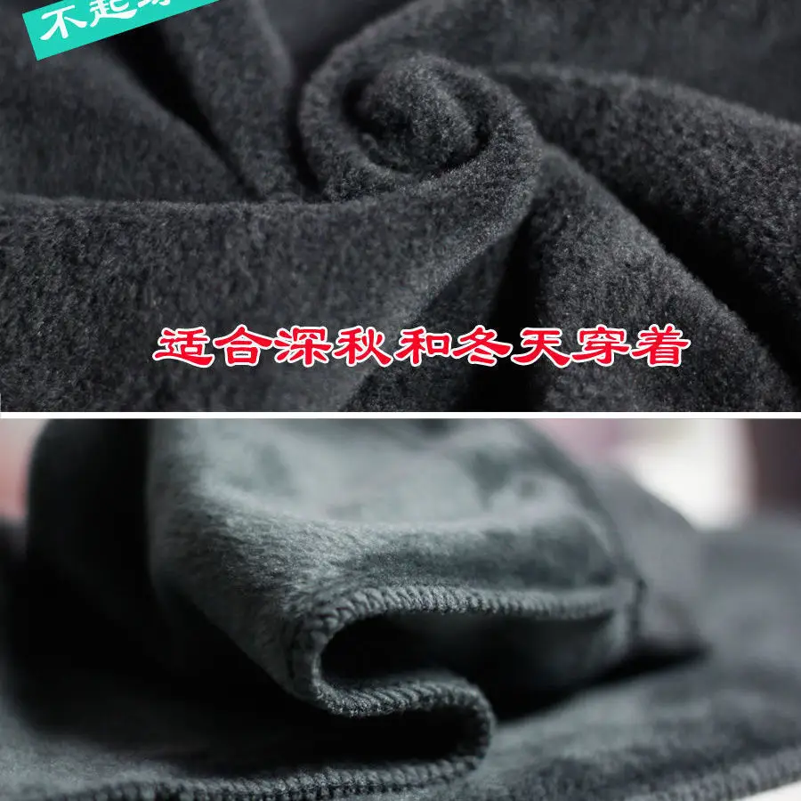 Children's Fleece-Lined Warm Sports Pants for Autumn and Winter, Versatile Casual Pants for Kids, Trendy Style for Young Children — feature 13
