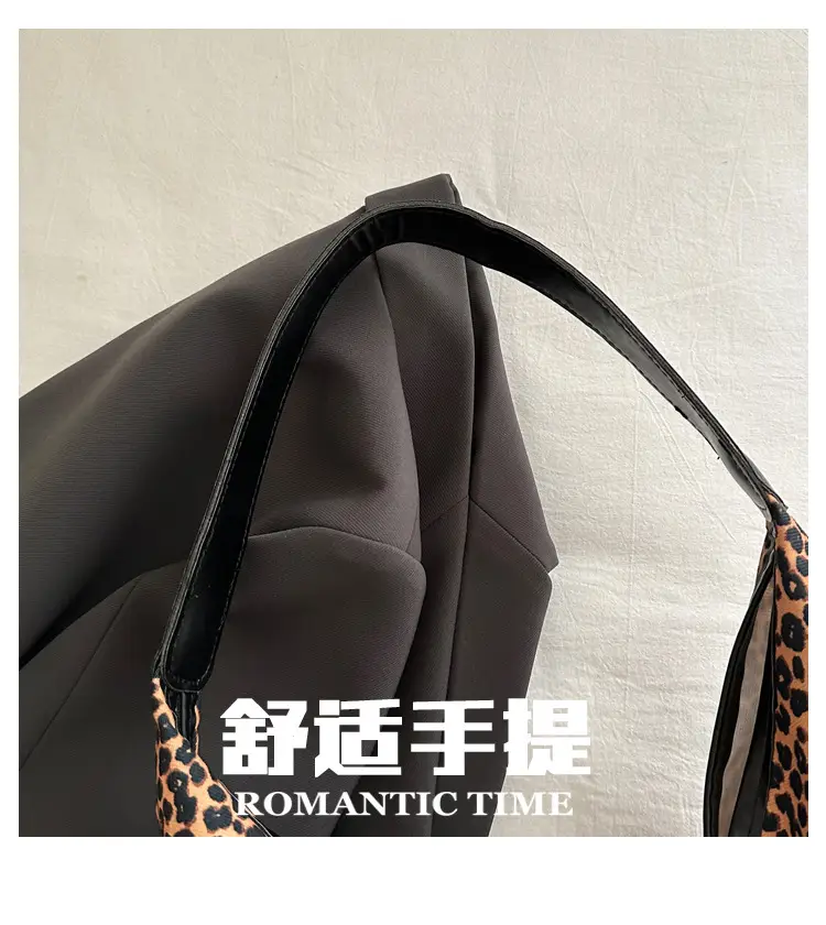 European Leopard Print Shoulder Bag Large Capacity — feature 4