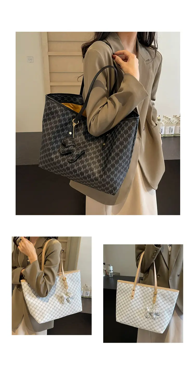 Black Luxury Tote Bag for Women 2024 New Arrival β feature 12