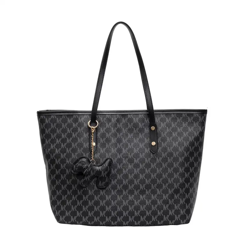 Black Luxury Tote Bag for Women 2024 New Arrival