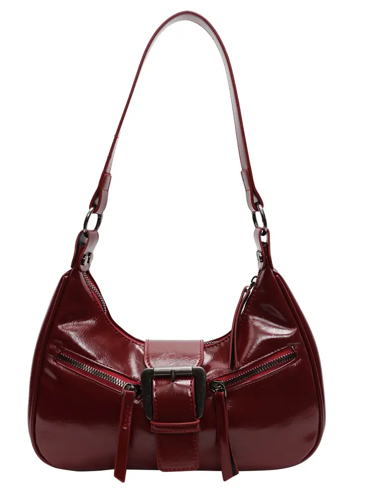 Black Belt Buckle Crossbody Bag for Women 2024 - Image 9